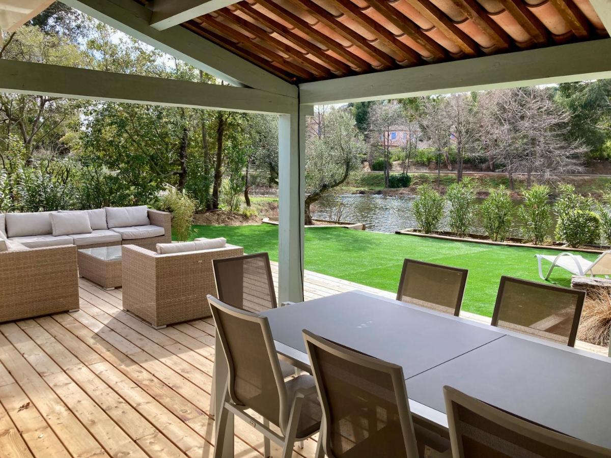 Les Restanques Maison Du Lac 4 Chambres Grimaud Eksteriør billede