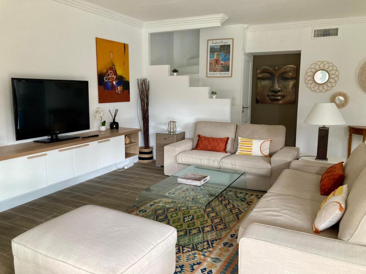Les Restanques Maison Du Lac 4 Chambres Grimaud Eksteriør billede